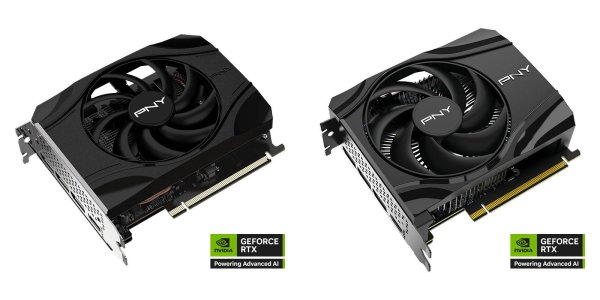 久联优配 与 RTX 5060 外观有异但三维不变，PNY 推出 RTX 5050 单风扇显卡